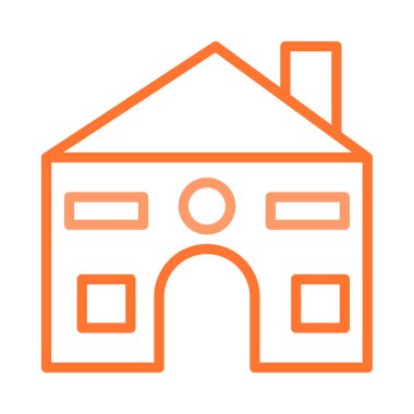 ev ev daire vektör çizim