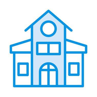 ev daire ev vektör çizim