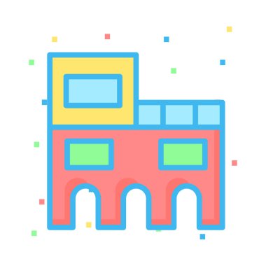 ev daire vektör çizim oluşturma 