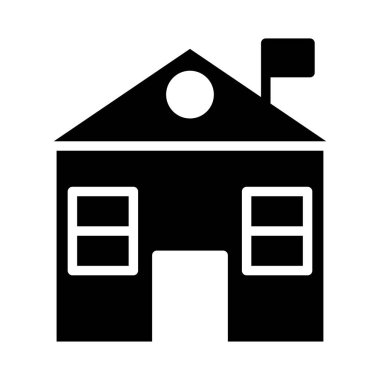 Evi Emlak ev vektör çizim