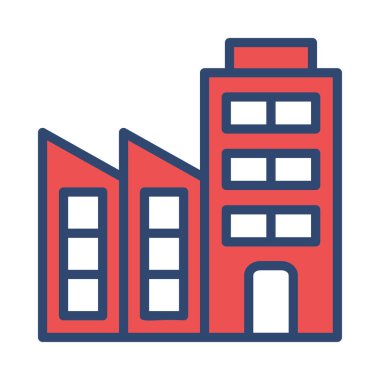 Daire ofis vektör çizim oluşturma