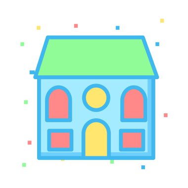 Web simgesi oluşturuyorum. Vektör illüstrasyonu 