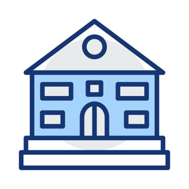 Kutsal kişilerin resmi, vektör çizim Bina mimari, 