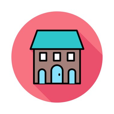 vektör çizim bina mağaza dükkan 