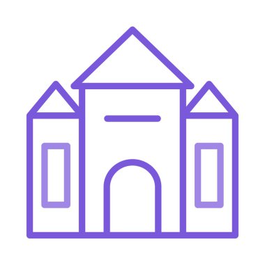 ev apartman vektör çizim