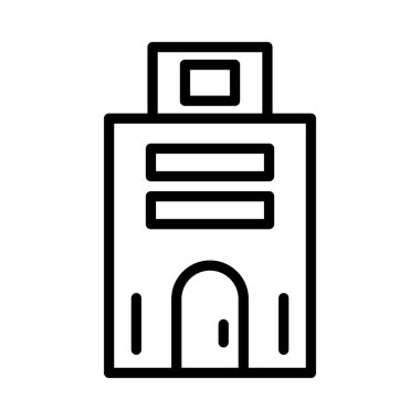 Office apartmanın vektör çizim
