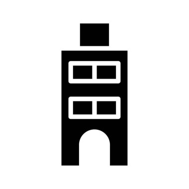 tower plaza vektör çizim oluşturma