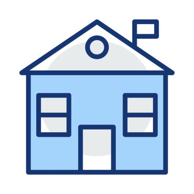 Kutsal kişilerin resmi, vektör çizim Bina mimari, 