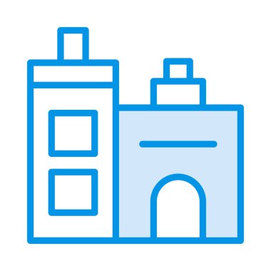 motel Apartment vektör çizim oluşturma