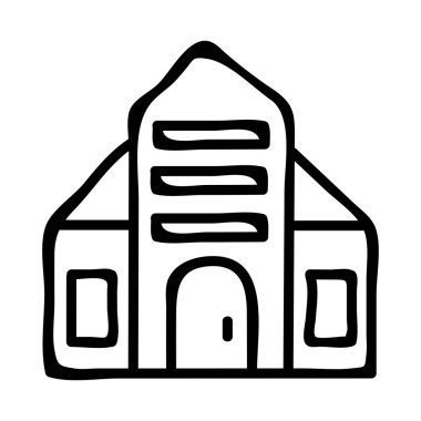 Office plaza vektör çizim oluşturma