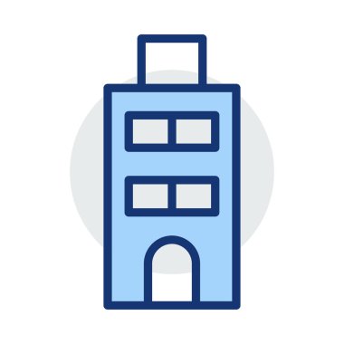 tower plaza vektör çizim oluşturma 