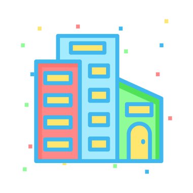 Web simgesi oluşturuyorum. Vektör illüstrasyonu 