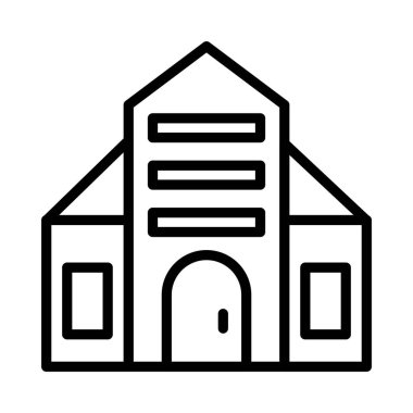 Office plaza vektör çizim oluşturma