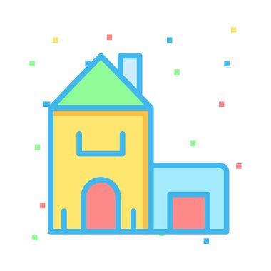 ev ev vektör çizim oluşturma 