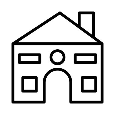 ev ev daire vektör çizim