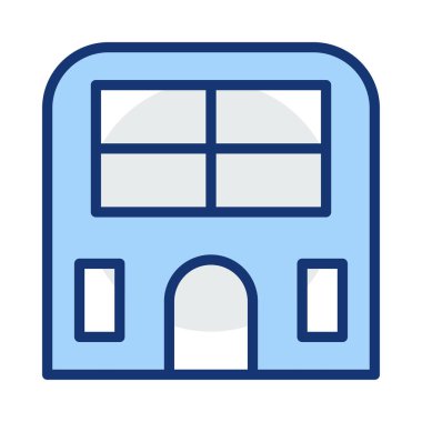 Kutsal kişilerin resmi, vektör çizim Bina mimari, 