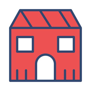 vektör çizim bina mağaza dükkan