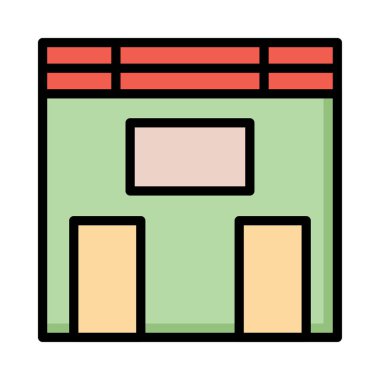 oluşturma vektör çizim apartman 