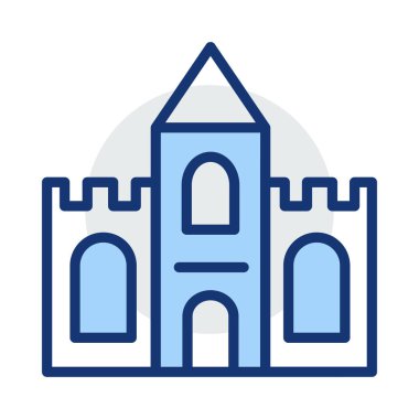 kale kale kule vektör çizim 