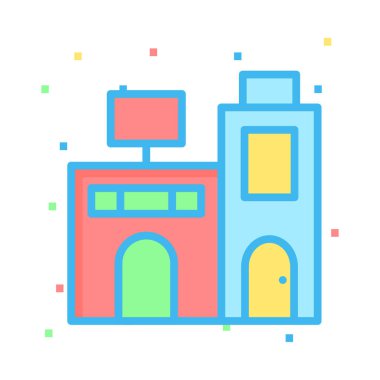 Web simgesi oluşturuyorum. Vektör illüstrasyonu 