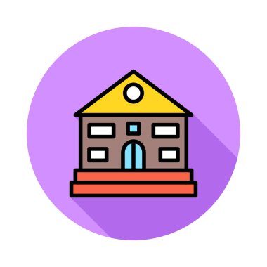 ev ofis ev vektör çizim 