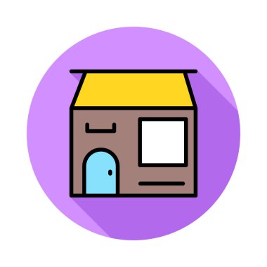 Mağaza mağaza pazar vektör çizim 