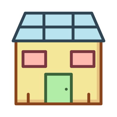 vektör çizim bina mağaza 