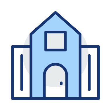 Daire mahkeme vektör çizim oluşturma 