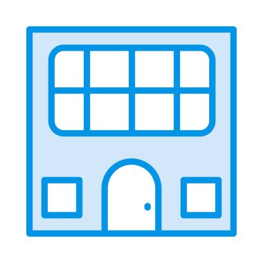 daire ev vektör çizim