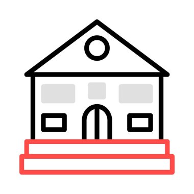 ev ofis ev vektör çizim 