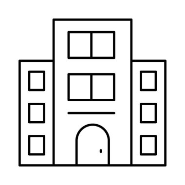 Kutsal kişilerin resmi, vektör çizim Bina mimari, 