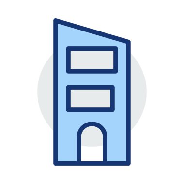 vektör çizim bina plaza tower 