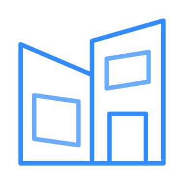 ev plaza vektör çizim