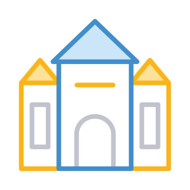 ev apartman vektör çizim