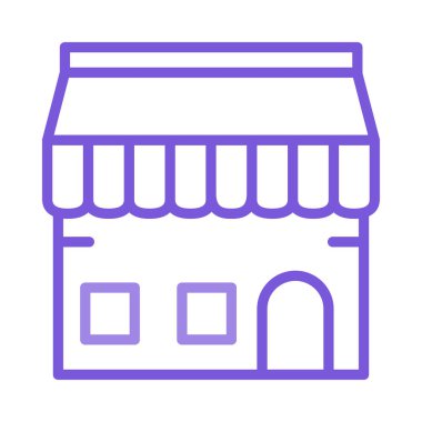 Dükkanı Pazar vektör çizim depolamak