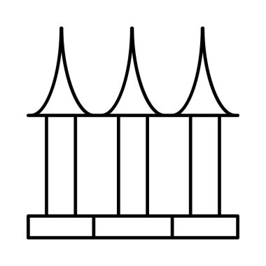 vektör çizim bina mağaza dükkan 