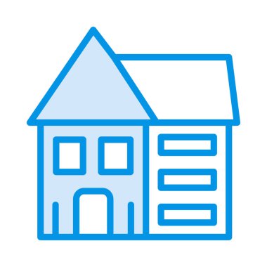 daire ev vektör çizim