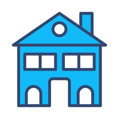 ev Emlak vektör çizim