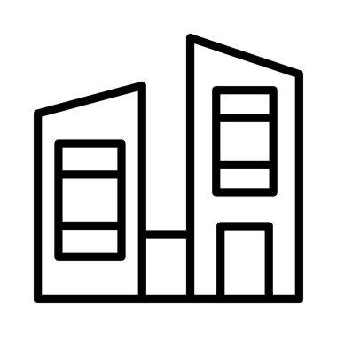 Bina alışveriş merkezi plaza vektör çizim