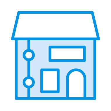 Dükkanı ev mağaza vektör çizim