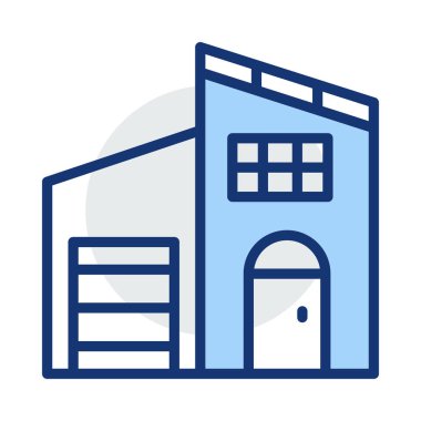 Kutsal kişilerin resmi, vektör çizim Bina mimari, 