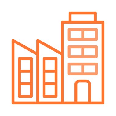 Daire ofis vektör çizim oluşturma