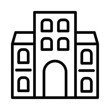 ev daire ev vektör çizim