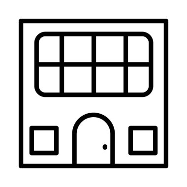 daire ev vektör çizim