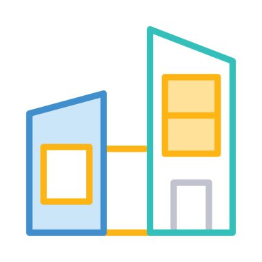 Web simgesi oluşturma, vektör illüstrasyonu   