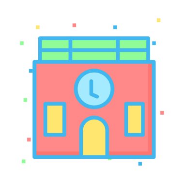 Web simgesi oluşturuyorum. Vektör illüstrasyonu 