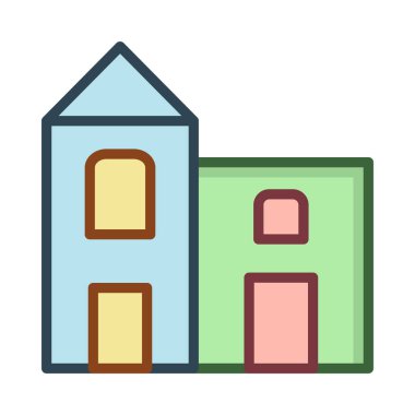 ev ev vektör çizim oluşturma 