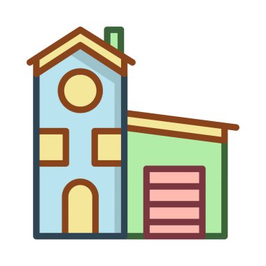 ev çekim ev vektör çizim 