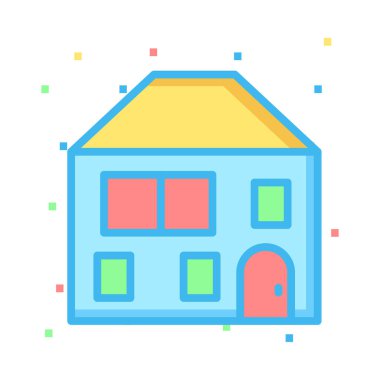 Web simgesi oluşturma, vektör illüstrasyonu   