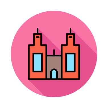 vektör çizim bina plaza tower 